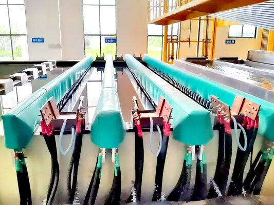 İyi fiyat Kapı ve Pencere Alüminyum Ekstrüzyon Fabrikaları için Özel Alüminyum Anodizing Elektroforez Hatı çevrimiçi